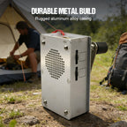 Multi-Functional Hand-Crank Emergency Charger & Radio