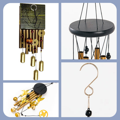 61cm Metal Wind Chime for Home, Patio, Garden