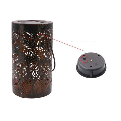 🔥Hanging Solar Shadow Lantern with Hollow Design