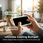 Hollow-Out Heat Dissipation Bumper Case 