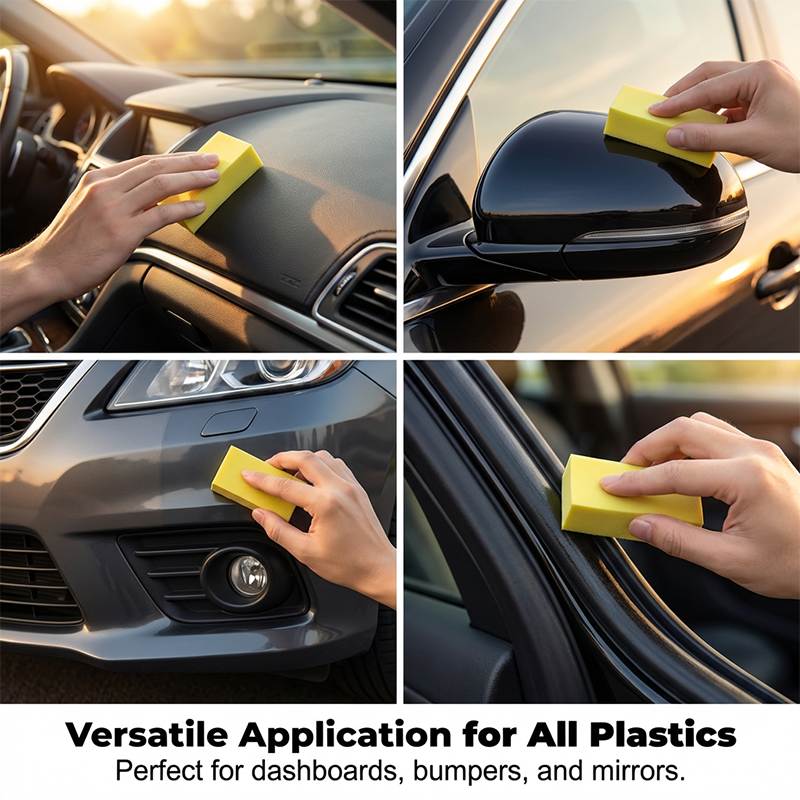 🔥Car Plastic Parts Crystal Coating Restorer