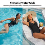 Women's Tummy Control One-Piece Swimsuit