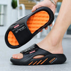 Non-Slip Thick Sole Cloud Slides for Men