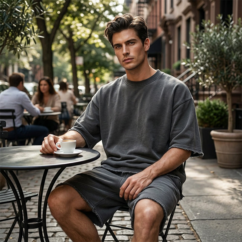 Moisture-Wicking Comfort, Loose Fit & Perfect for Gym to Street 🏃‍♂️👕