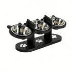 🐾 Anti-Slip Elevated 3-Bowl Pet Feeder! 🍲🐶🐱
