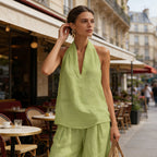 Women's Halter Neck 2-Piece Set
