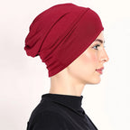 Soft Stretch Turban Cap for Women