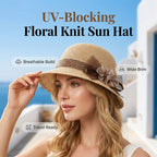 Foldable High-Top Summer Hat for Women