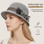 Foldable High-Top Summer Hat for Women