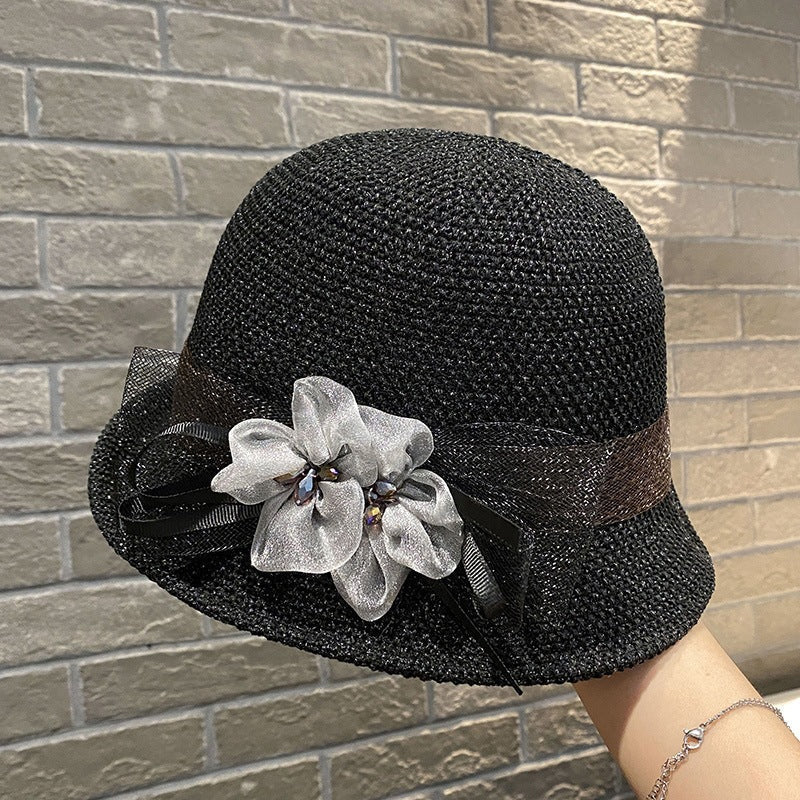 Foldable High-Top Summer Hat for Women