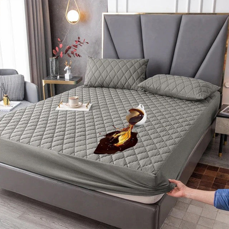 🌤️🛏️Quilted Waterproof Mattress Protector