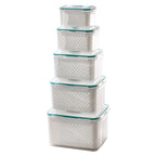 🥗 🧊 2 in 1 Draining Fresh-Keep Food Container – Airtight & Microwave Safe – Fridge Essential 🔒