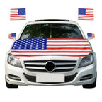 Patriotic Car Hood Flag Cover