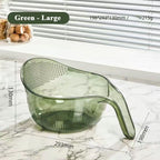 🥗 One Bowl, Many Jobs! Multi-Purpose Washer for Rice, Berries & Veggies. 🍓