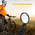 360° Rotating Rearview Mirror – Clear view behind, no more neck twisting. Fits bikes, e‑bikes & motorcycles. Tool‑free silicone strap!