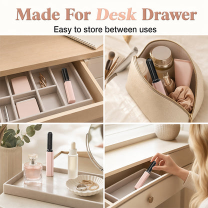 💇✨Portable Cordless Hair Straightening Comb – heats in 3 seconds, smooths bangs & flyaways anywhere. Quick, neat styling on the go! 🛡️✅