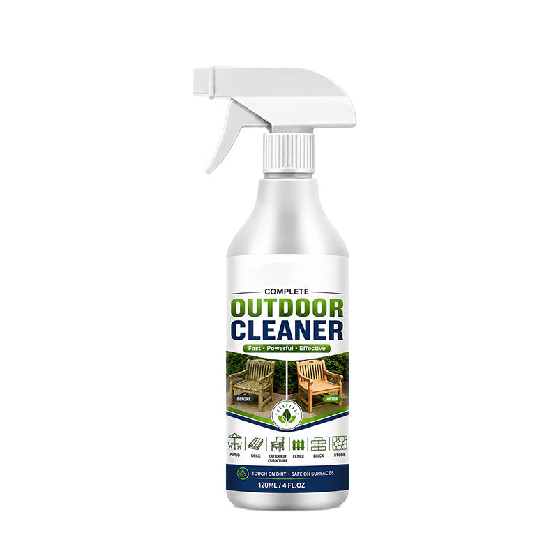 🌿 Outdoor Surface Cleaner Spray, Fast Acting Stain Remover for Patio, Wooden Furniture & Outdoor Surfaces