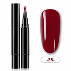 Solid & Cat Eye One-Step Gel Nail Polish Pen