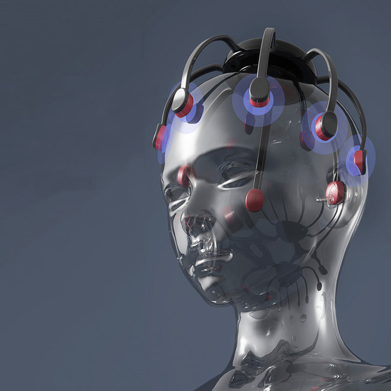 Cordless 8-Point Electric Scalp Massager – 4 Vibration Modes & USB-C Rechargeable