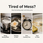 Fast Microwave 2-Well Egg Cooker