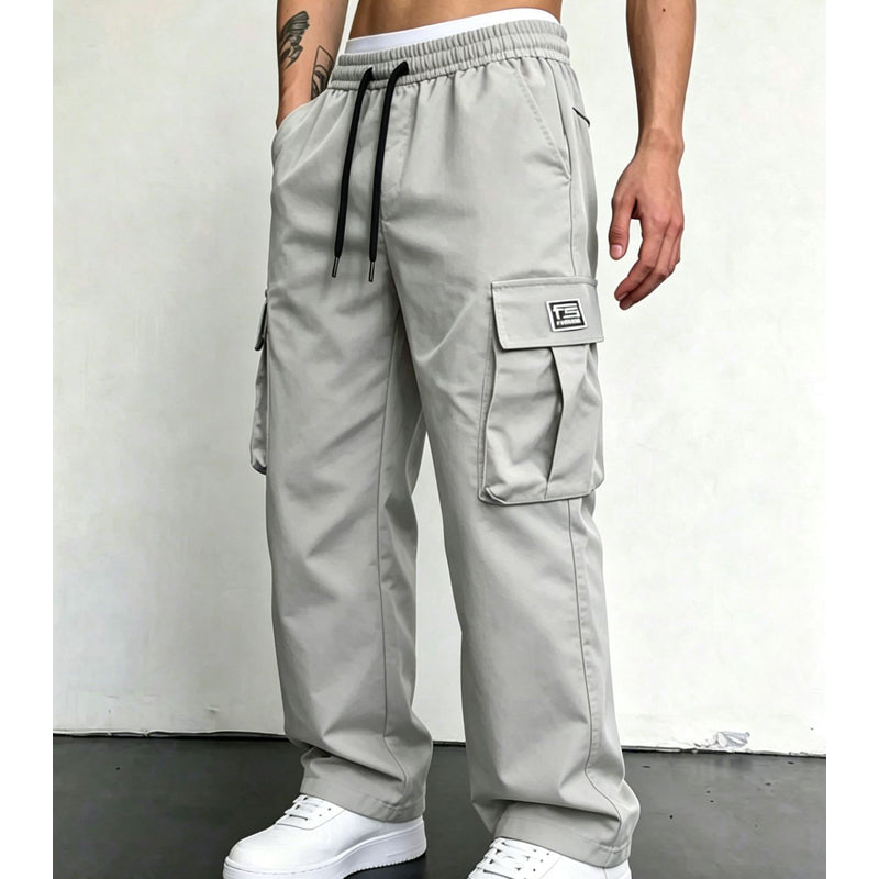 🏷️ Everyday Utility | Men's Multi-Pocket Loose-Fit Cargo Pants