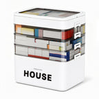 Large Plastic Medicine Storage Box with Multi-Layer Divided Compartments Portable Family Emergency First Aid Organizer Box💊📦