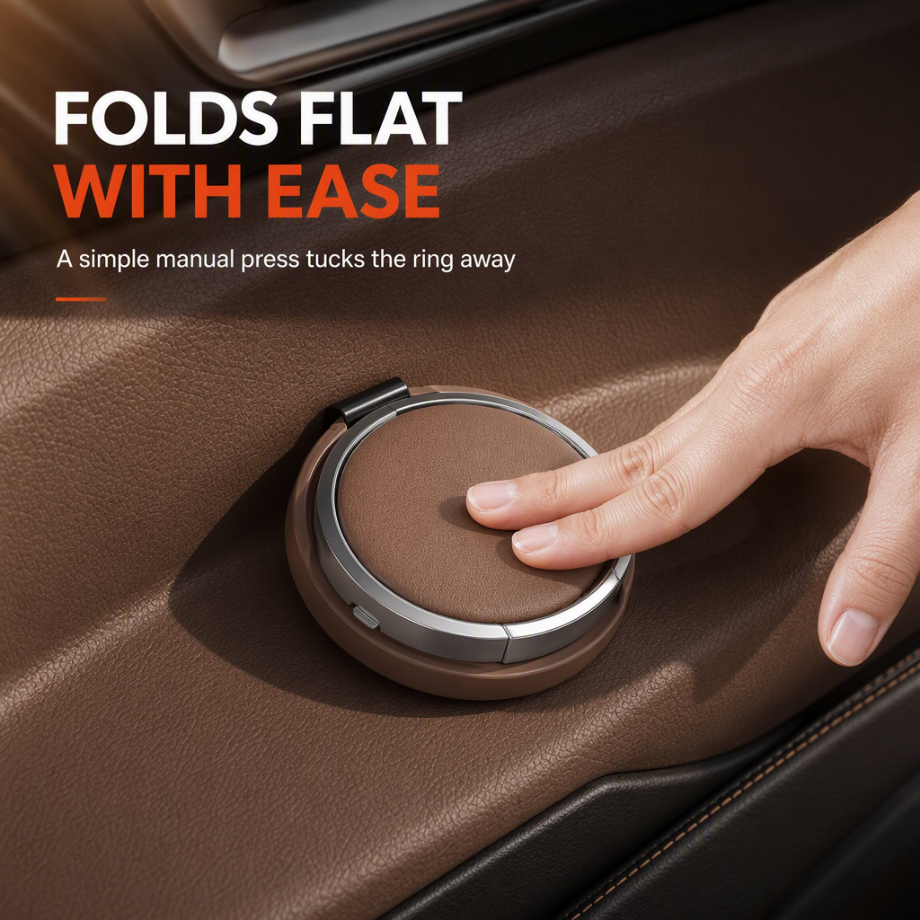🚗 LIMITED-TIME 50% OFF! 🥤 Foldable Car Door Drink Holder – Multi-Purpose, Clip-On, Faux Leather ✨