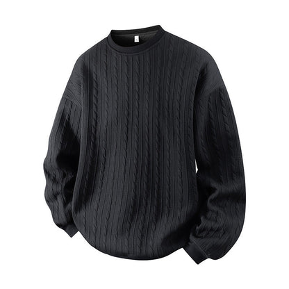 ✨Men's Cable Knit Crewneck Sweatshirt